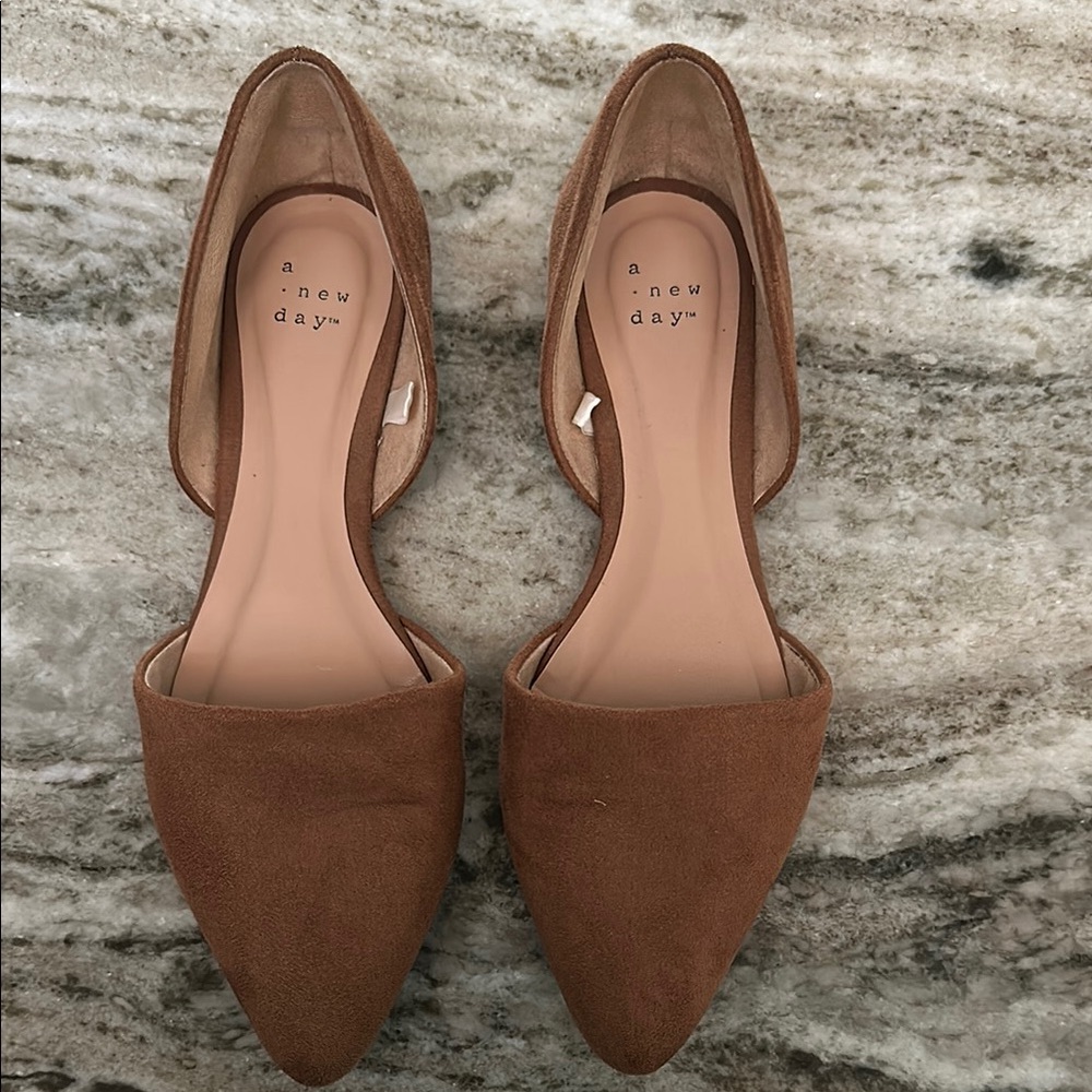 A New Day Women's Brown Flats